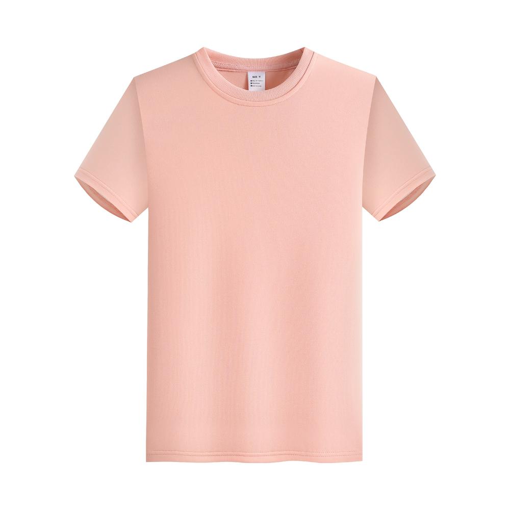 200g Streetwear t Shirt Custom Polyester/Cotton Round Neck Regular Fit High Quality Pure Color Personalized Men's T-shirts