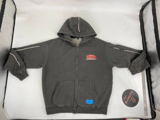 Custom Printed Reversible Stitch Pullover Sweatshirt French Terry Heavyweight Distressed Acid Wash  Washed Men Hoodie