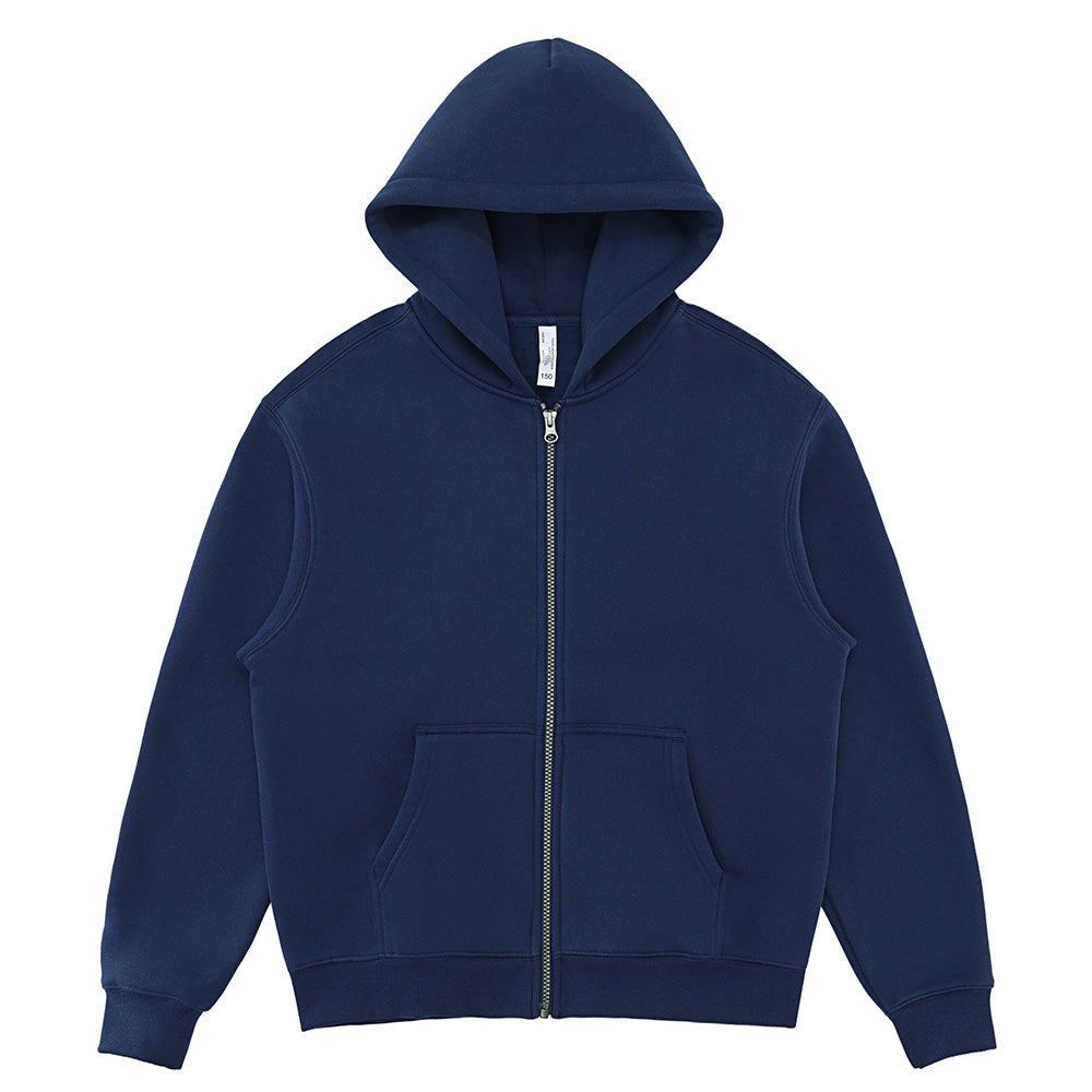 Can Customize Your Favorite Pattern Children's Fleece Lined Zipper Pullover Hoodies Plain Oversized Hoodies Men High Quality
