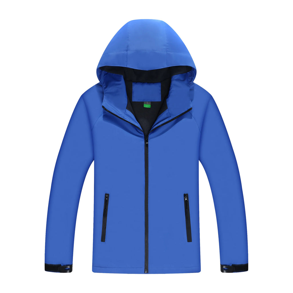 Oem Customizable With Multiple Weaving Techniques 6 Color Windproof And Warm Waterproof Jacket Heavyweight Blank Zip Up - Buy  Product on Alibaba.com