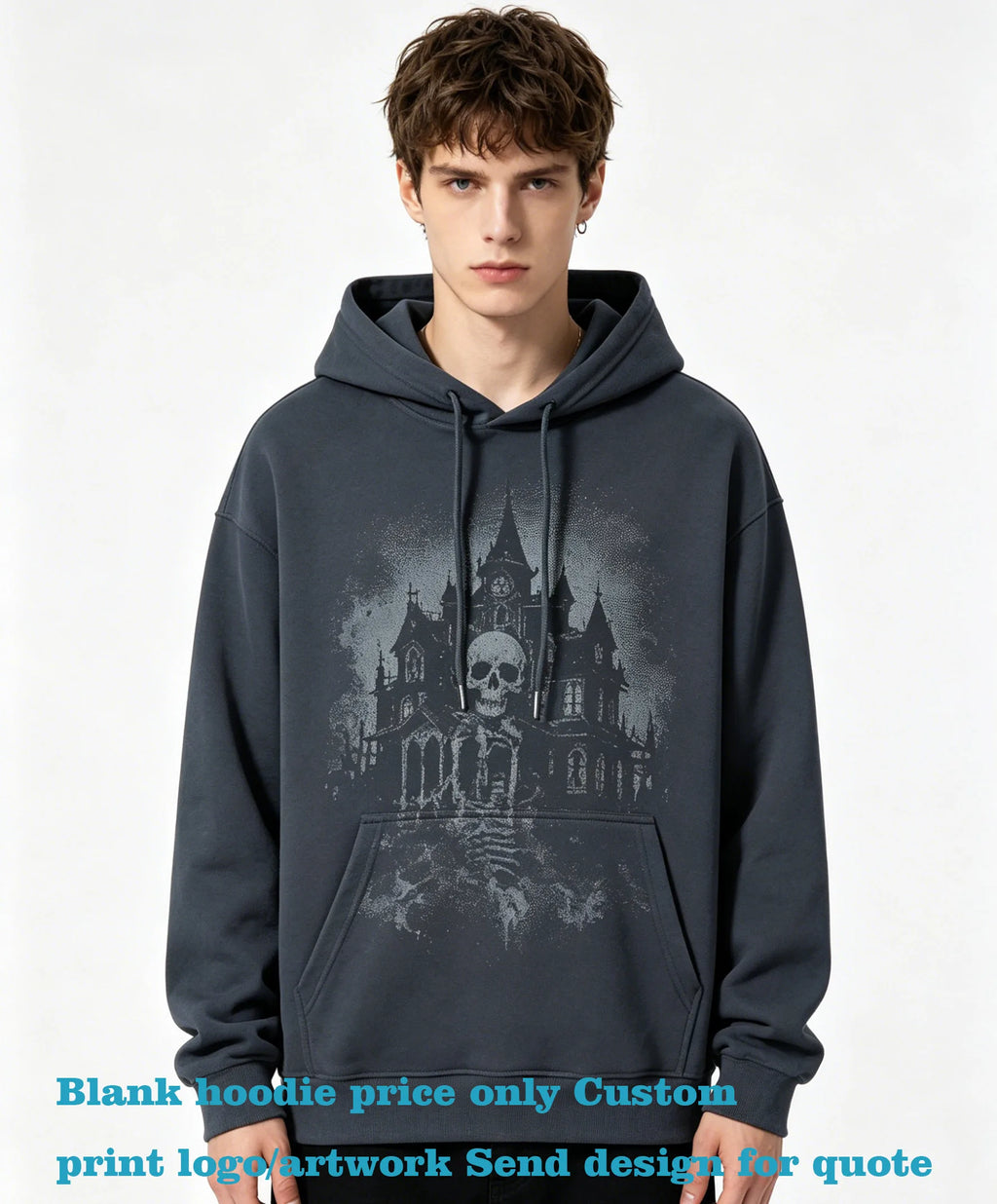 12 Colors Of Loose Fitting Hooded Pullover With Dropped Shoulders Multiple Production Techniques And Customizable Options - Buy  Product on Alibaba.com
