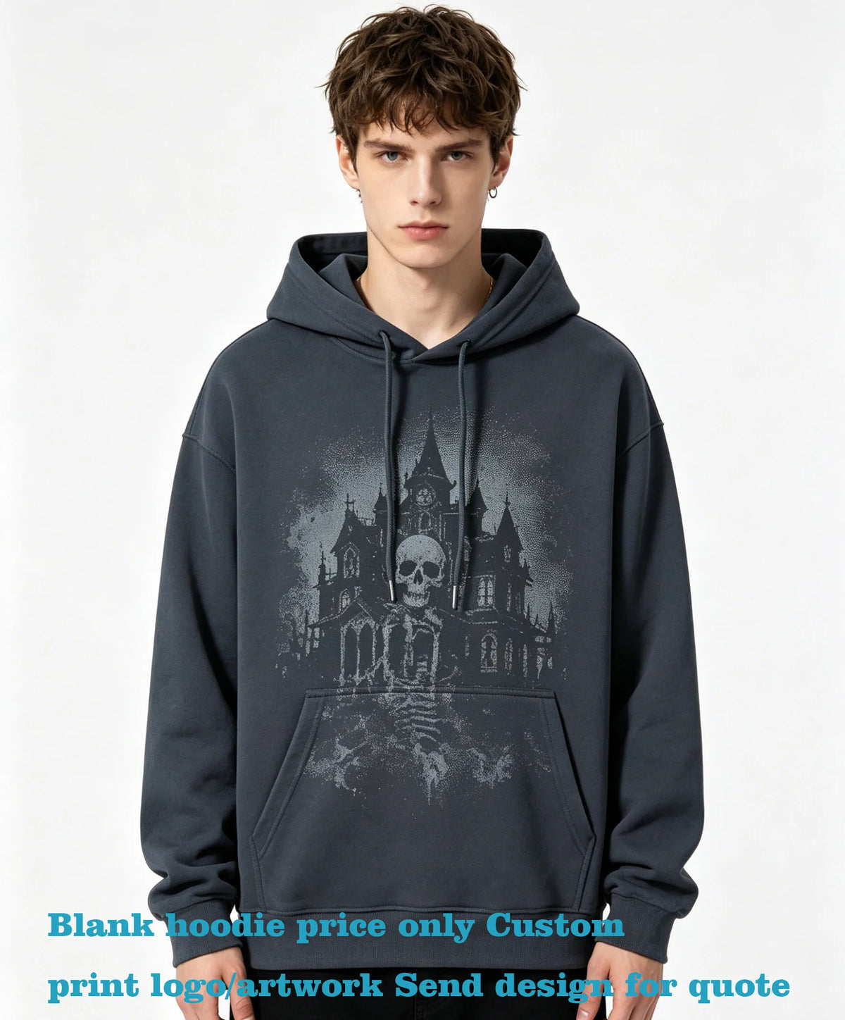 12 Colors Of Loose Fitting Hooded Pullover With Dropped Shoulders Multiple Production Techniques And Customizable Options - Buy  Product on Alibaba.com