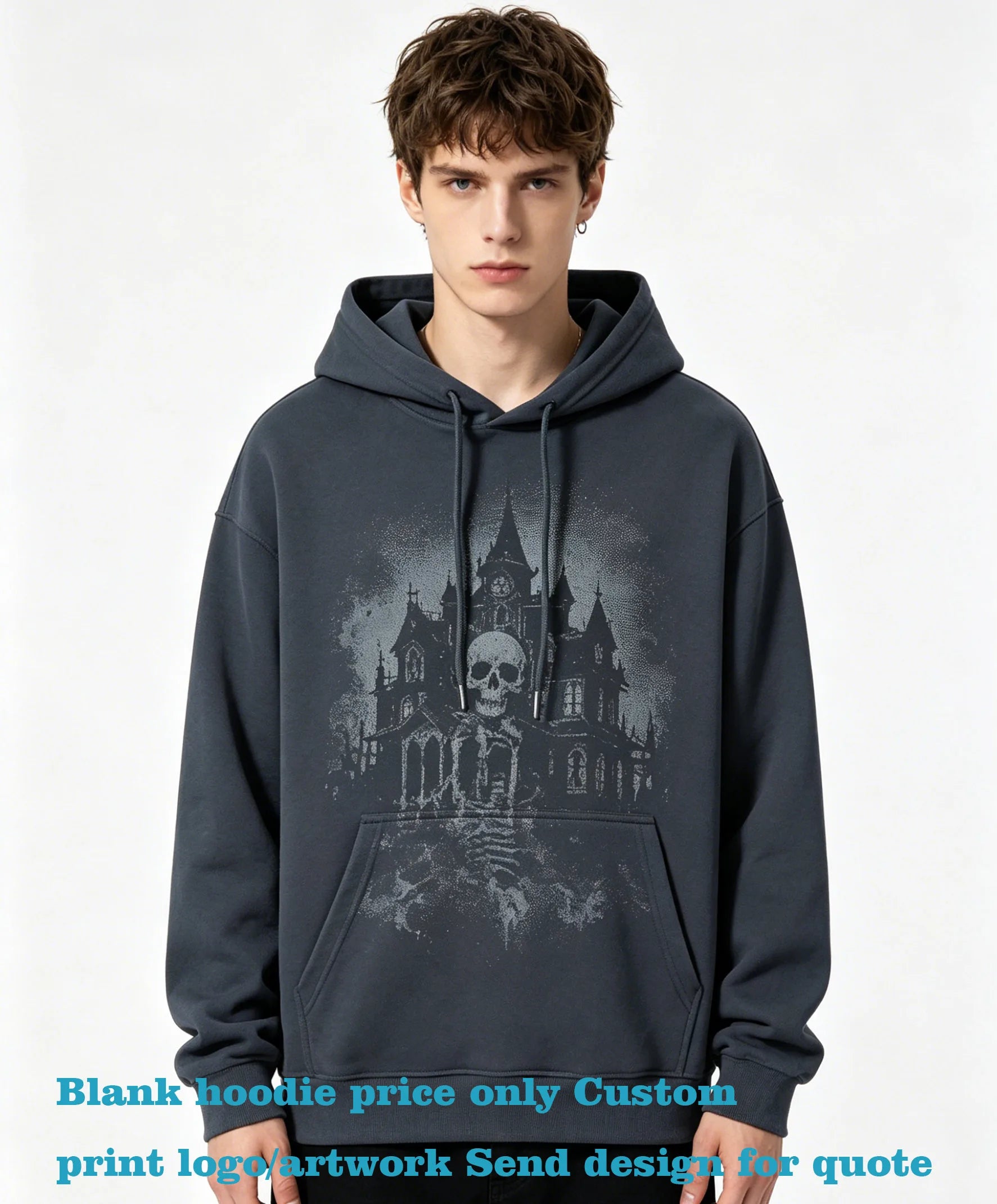 12 Colors Of Loose Fitting Hooded Pullover With Dropped Shoulders Multiple Production Techniques And Customizable Options - Buy  Product on Alibaba.com
