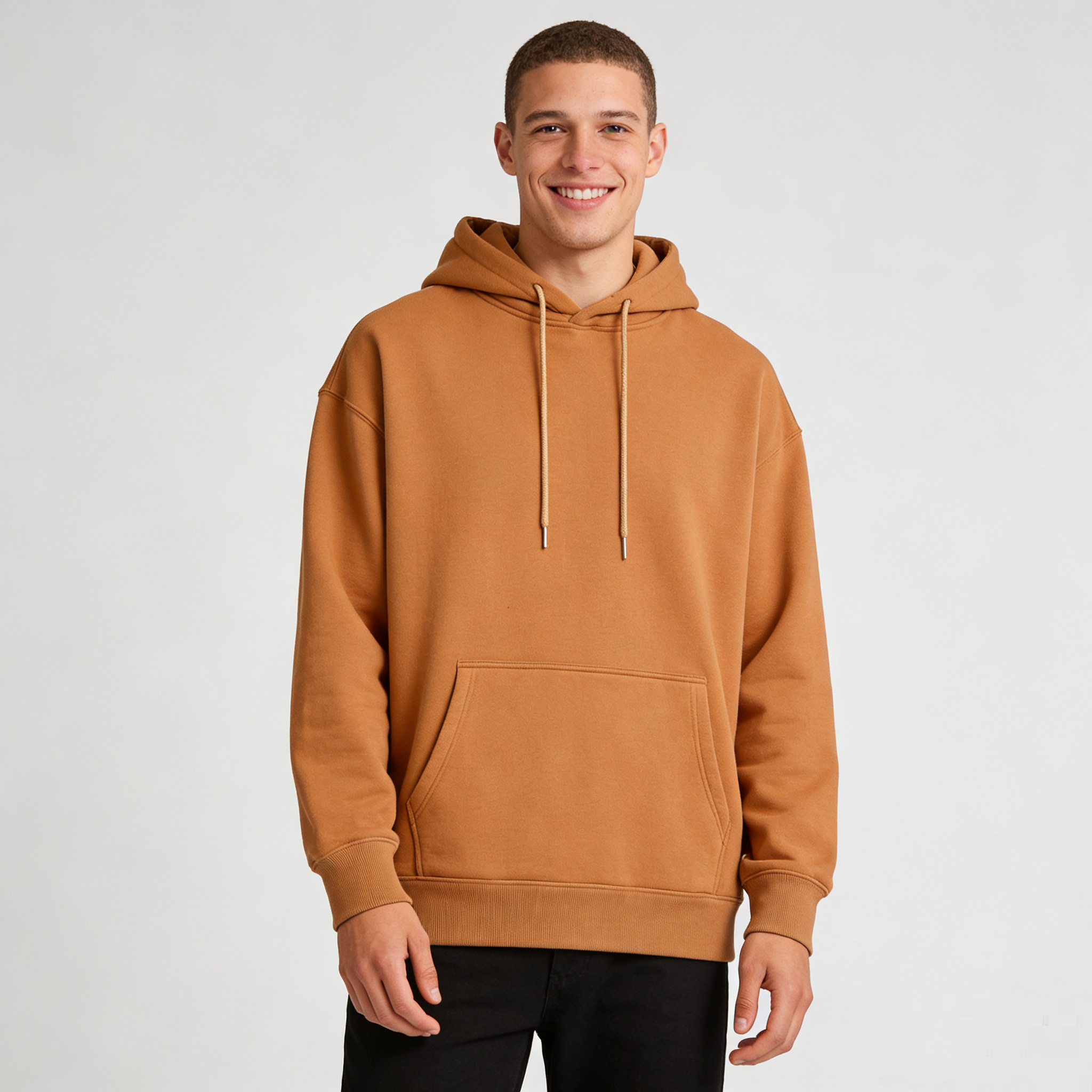 Wholesale Custom Printing logo Polyester and Cotton High Quality Streetwear Distressed Embroidery Fashion Hoodie