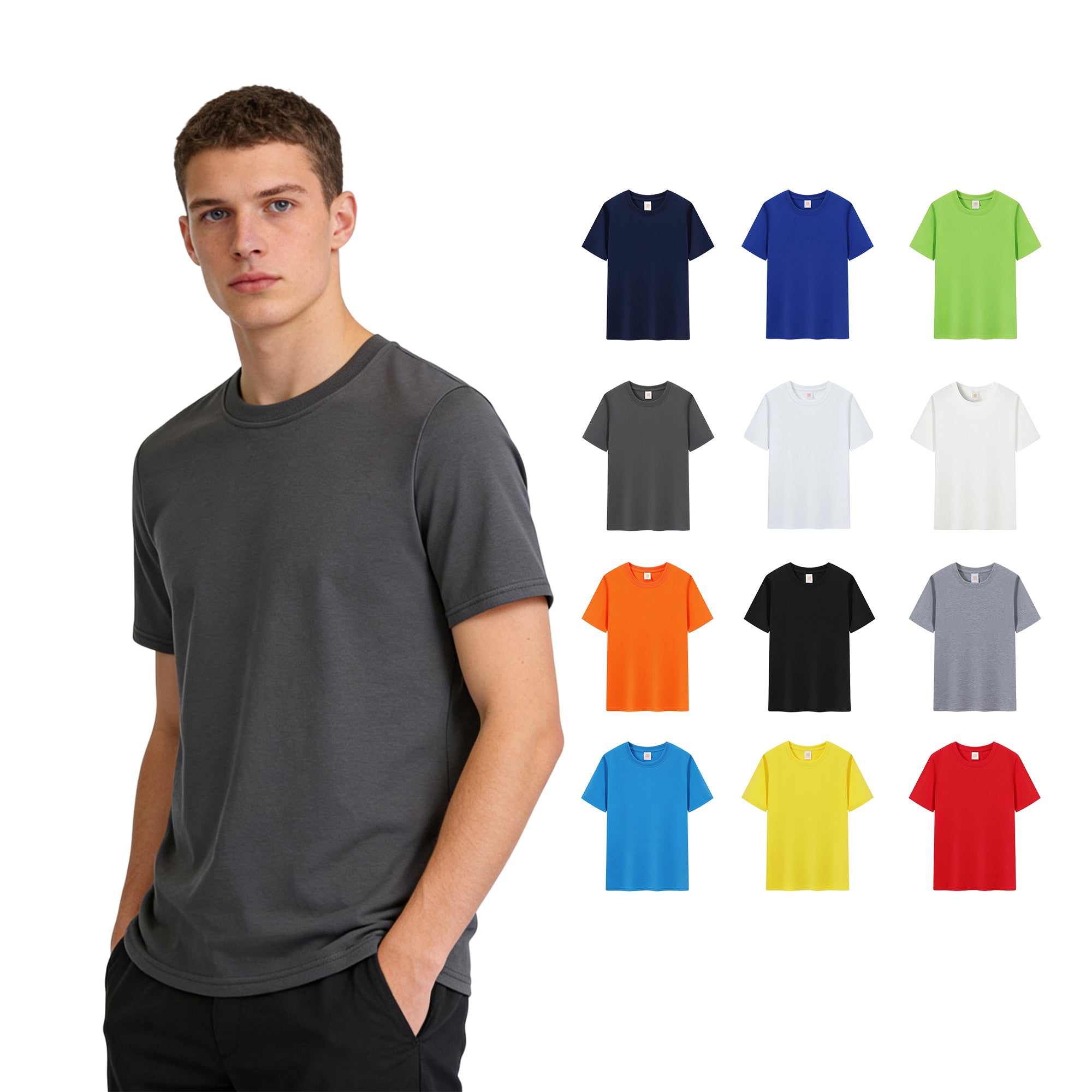 Custom Plus Size High Quality Polyester and Cotton Puff Printing Streetwear Regular Fit Fashionable Style t Shirt for Boys