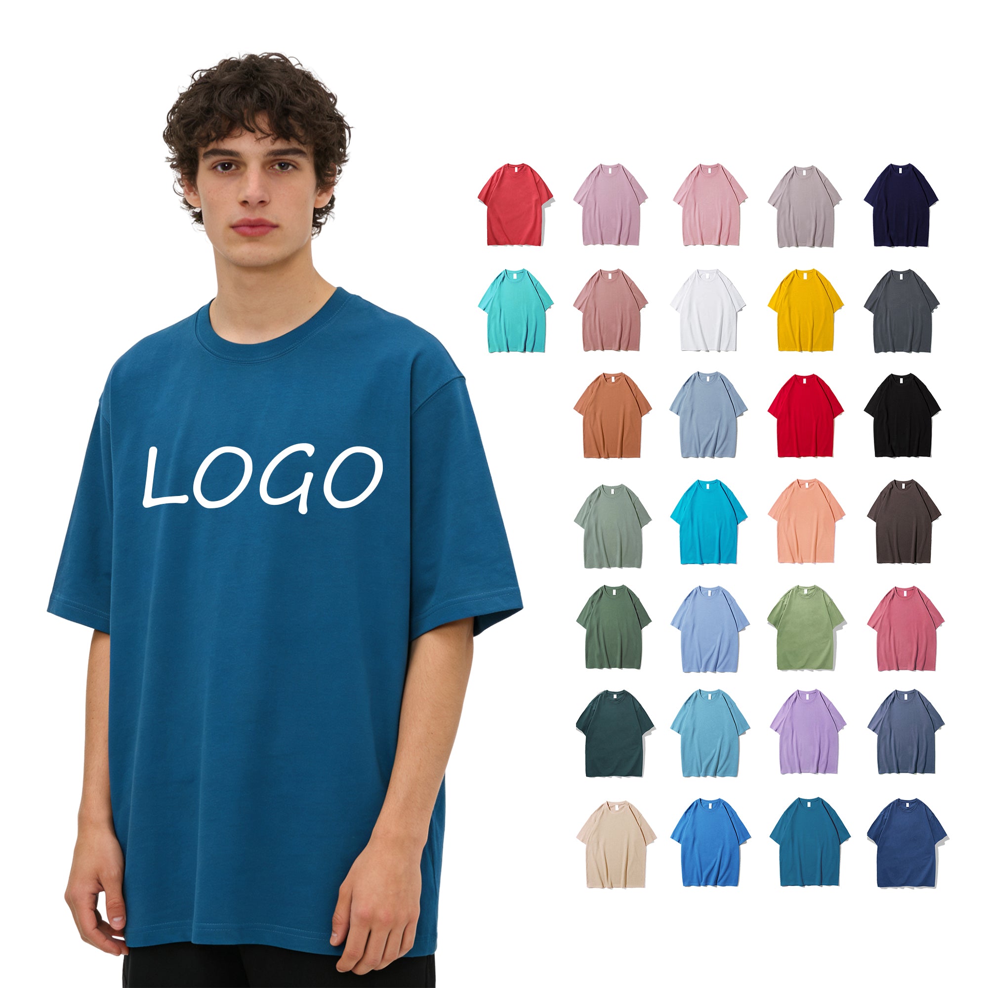 Plus Size Men's High Quality Fashionable Stye Hot Sale Design Blank Round Neck Multicolored Cotton t Shirts Wholesale
