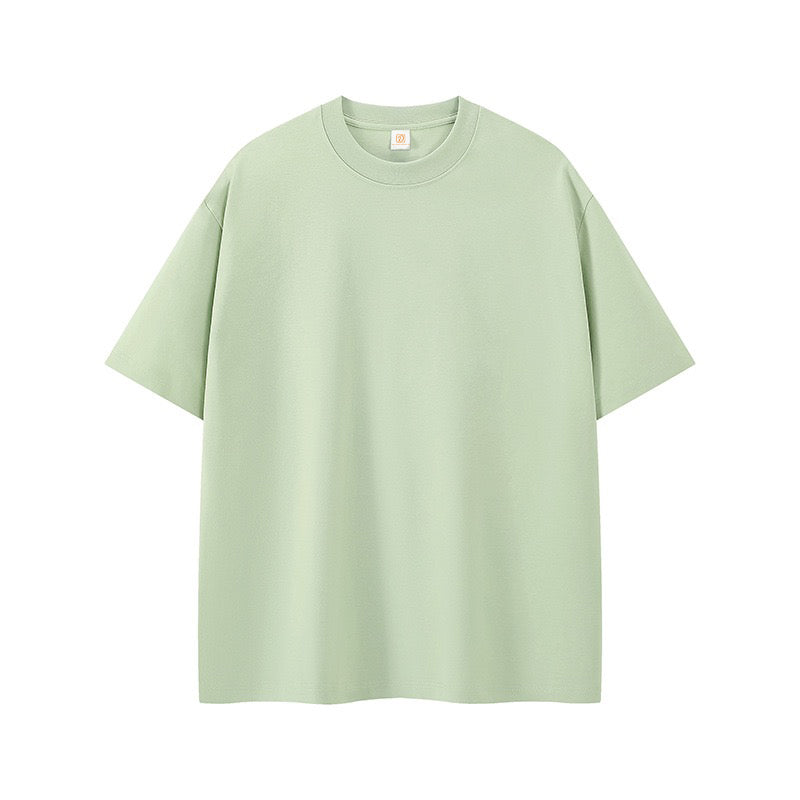 Wholesale Price Heavyweight Plus Size Streetwear Pure Color Sublimation High Quality Oversized t Shirt for Men