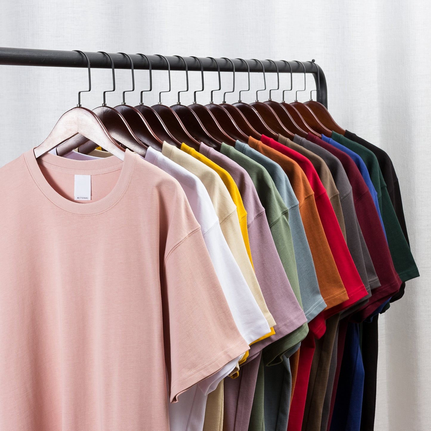 Custom T-shirt logo 100% CottonStreetwear Drop Shoulder High Quality Blank Pure Color Round Neck Heavyweight T shirts Wholesale