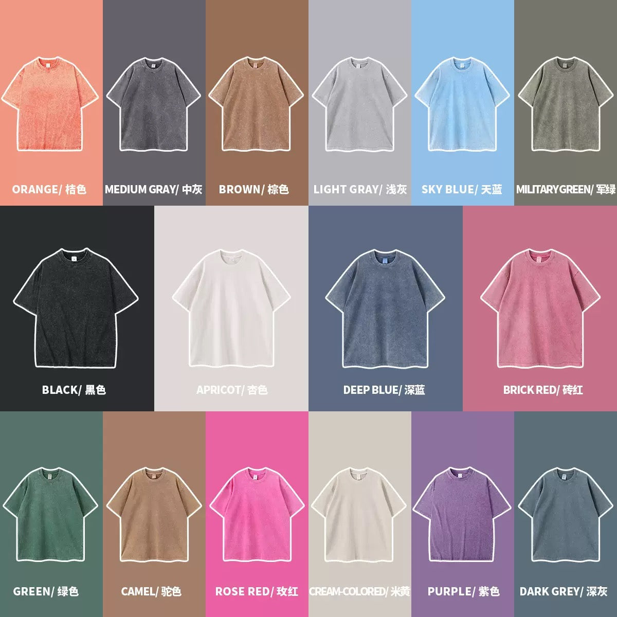 Manufacturers Washed Vintage Wax Printing Streetwear Black Sublimation 100% Cotton Oversized Sublimation Round Neck T-shirt