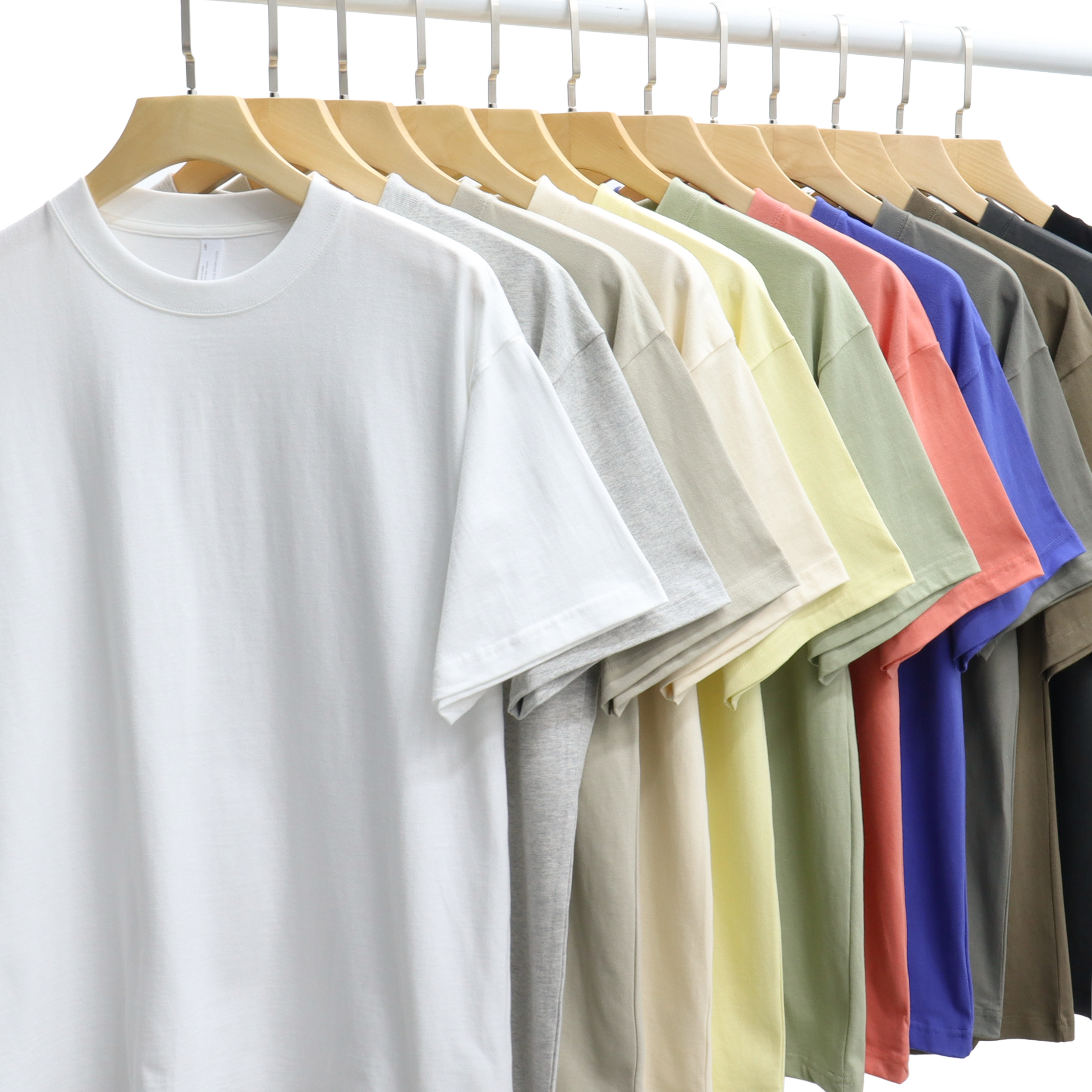 100% Cotton Custom High Quality Drop Shoulder Heavyweight Blank Cheap Fashion t Shirt for Men High Quality