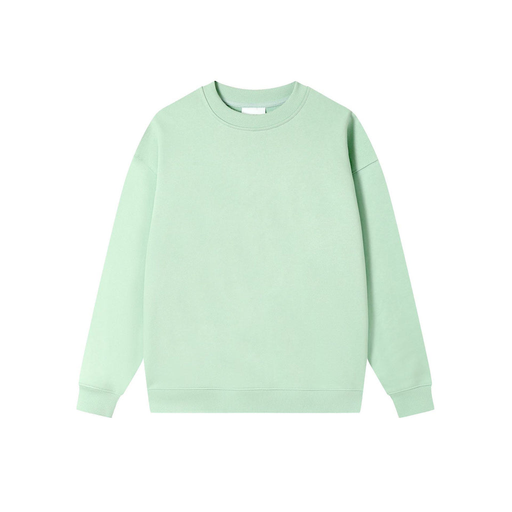 Custom Hoodies Loose Drop Shoulder French Terry Round Neck High Quality Blank Pullover Oversized Fashion Hoodies & Sweatshirts