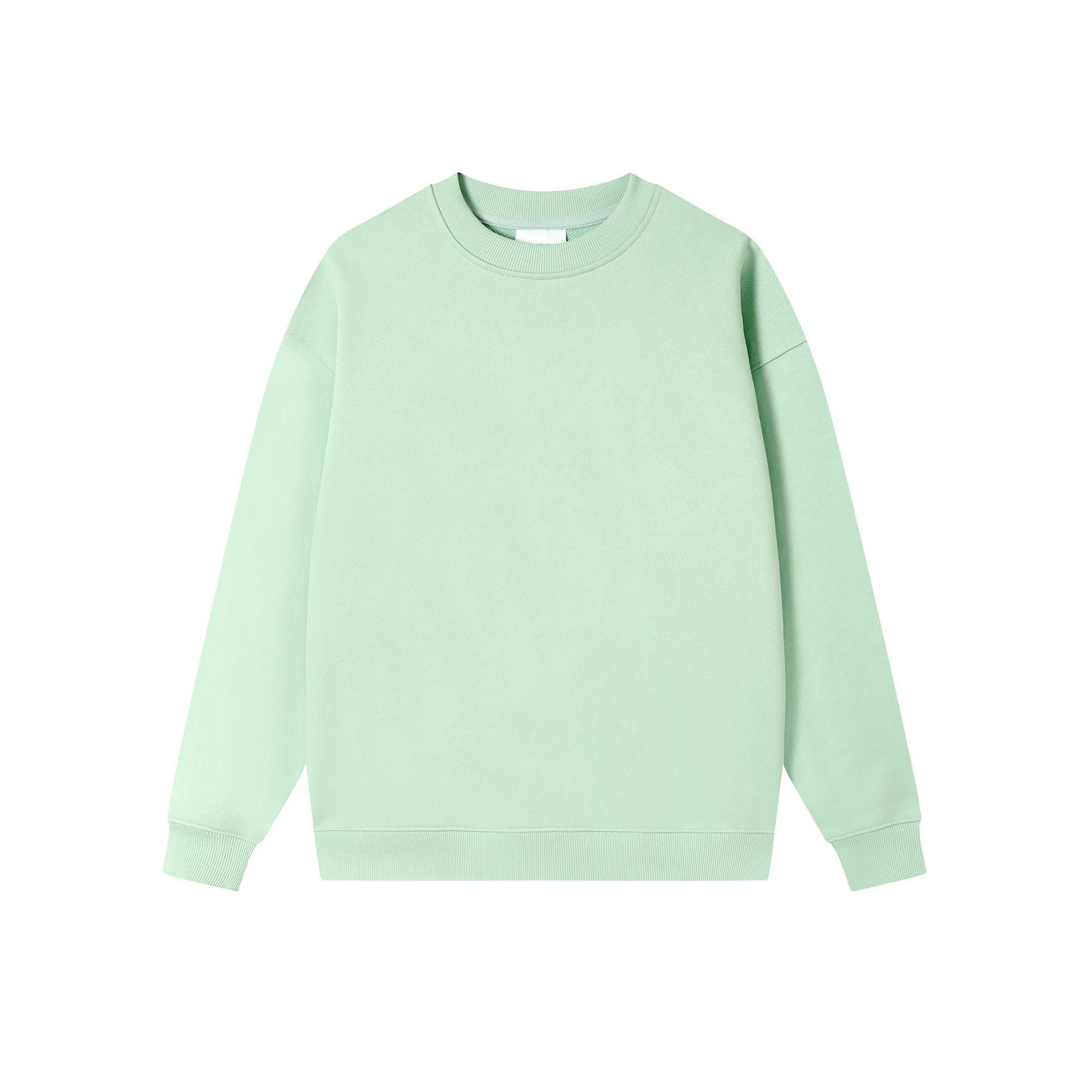 Heavyweight Hoodie Wholesale Crewneck Streetwear Sublimation French Terry Drop Shoulder Unisex High Quality Pure Color Hoodies