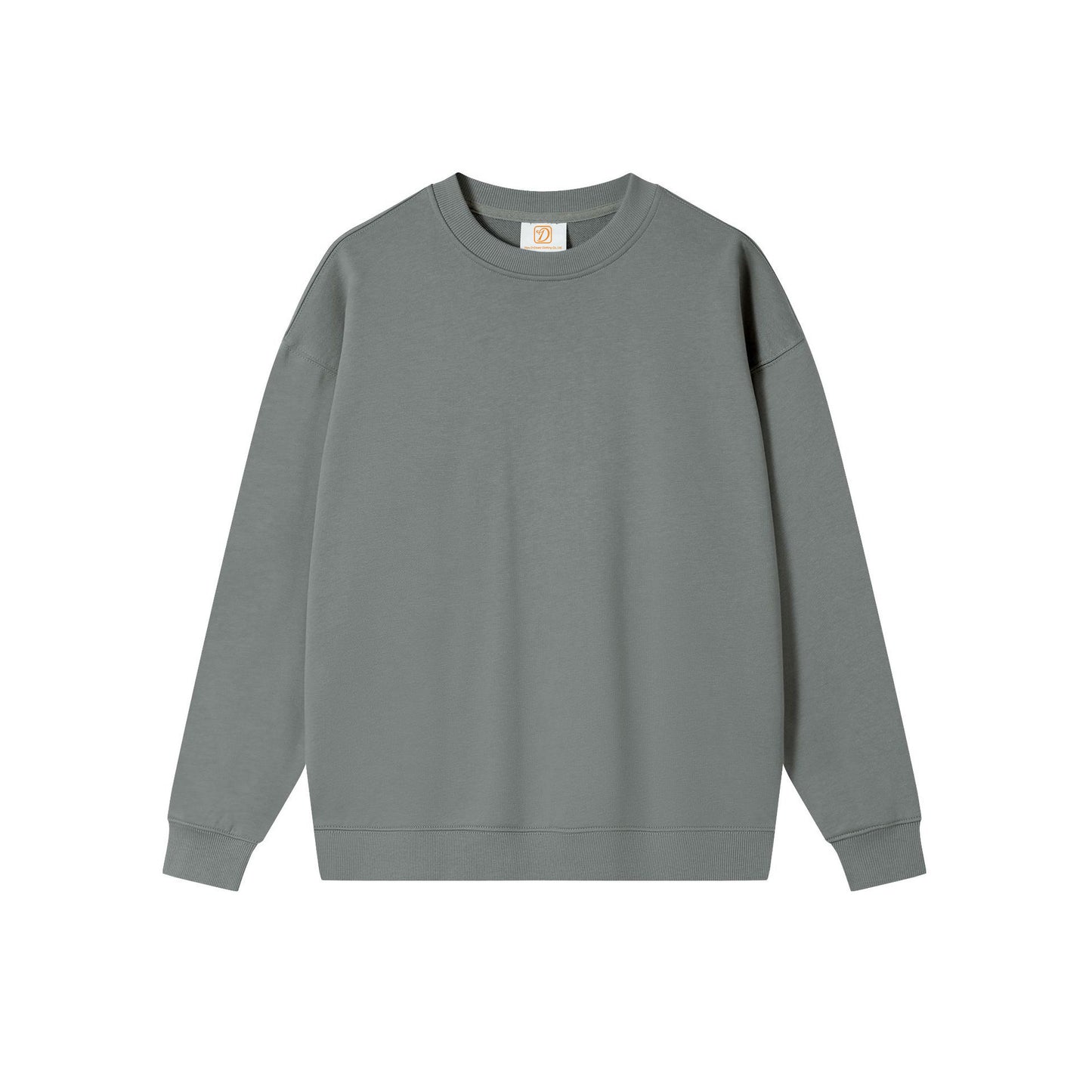 Custom Hoodies Loose Drop Shoulder French Terry Round Neck High Quality Blank Pullover Oversized Fashion Hoodies & Sweatshirts
