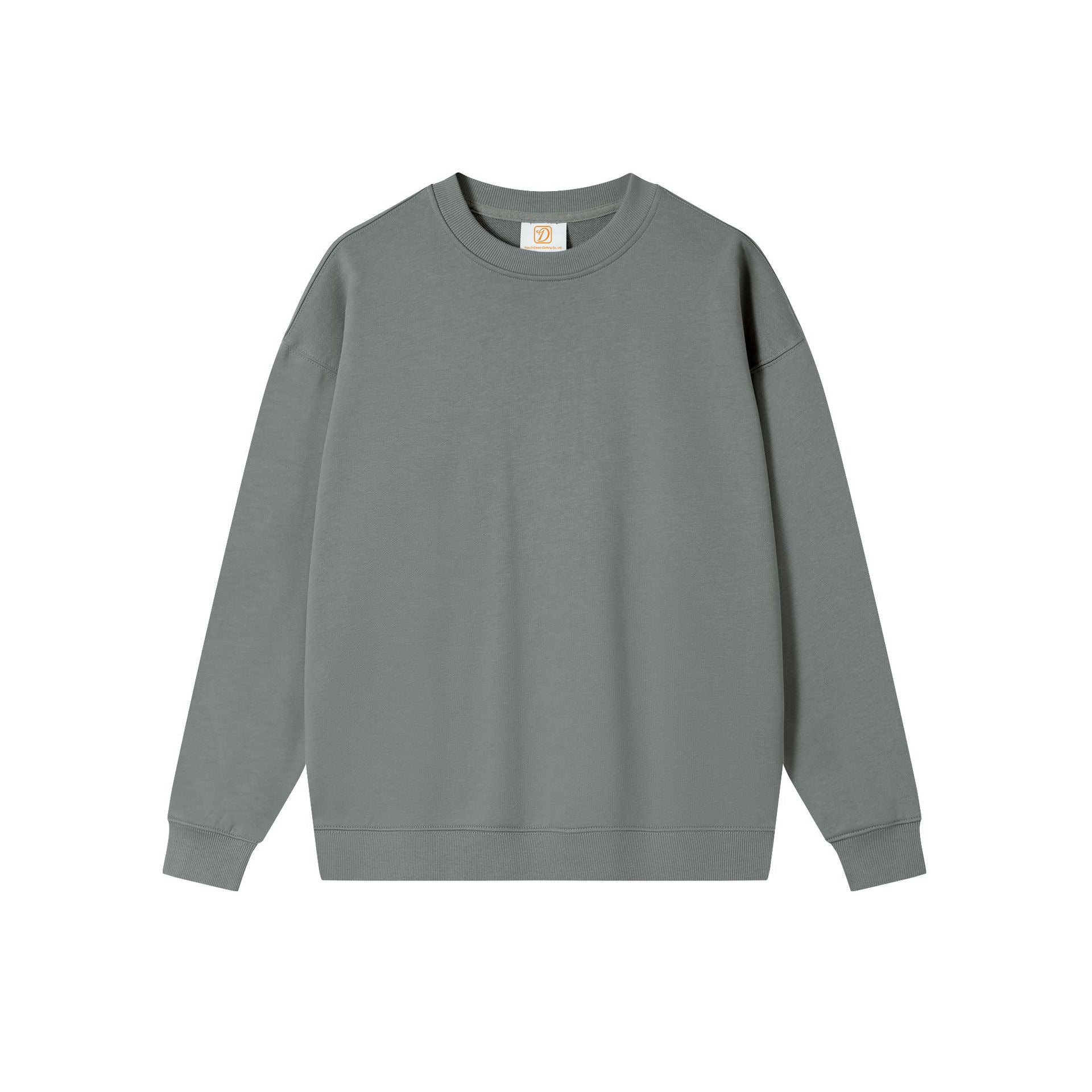 Custom Hoodies Loose Drop Shoulder French Terry Round Neck High Quality Blank Pullover Oversized Fashion Hoodies & Sweatshirts