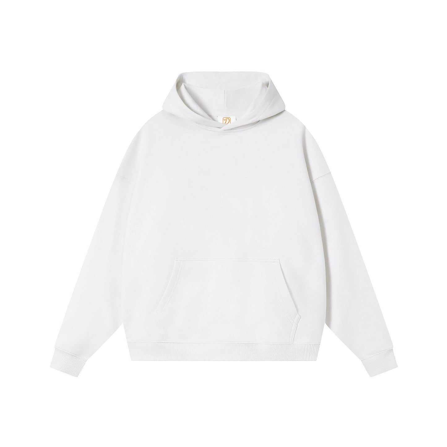 Wholesale Custom French Terry Wireless Drop Shoulder High Quality Blank Distressed Embroidery Hoodis with logo