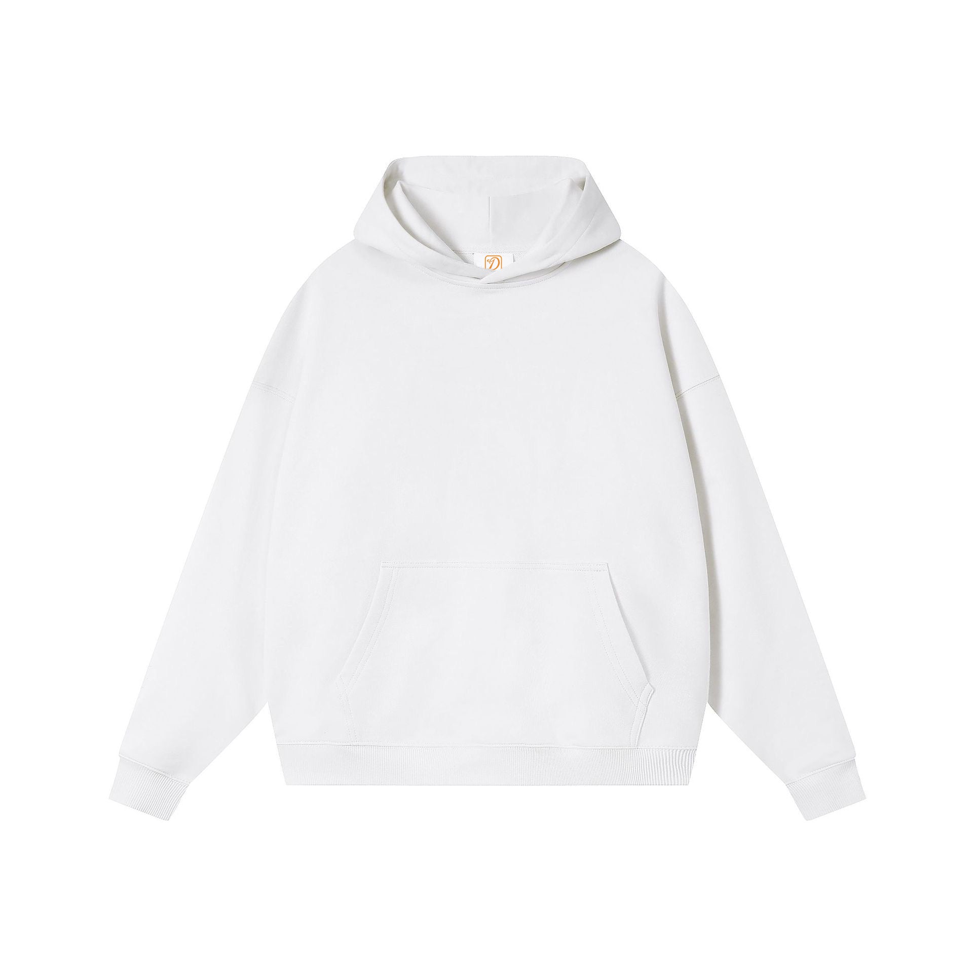 Wholesale Custom French Terry Wireless Drop Shoulder High Quality Blank Distressed Embroidery Hoodis with logo