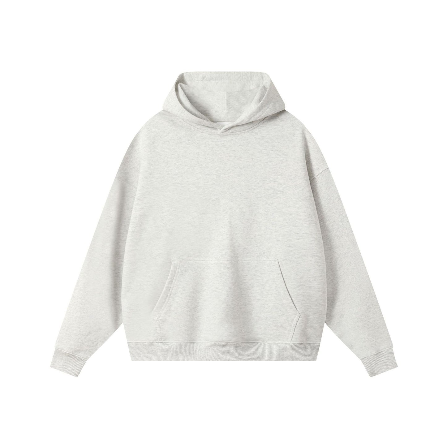 Manufacturer Hoodies  Knitted Blank  Fashion Drop Shoulder Pullover Winter Men and Women's Sweatshirts
