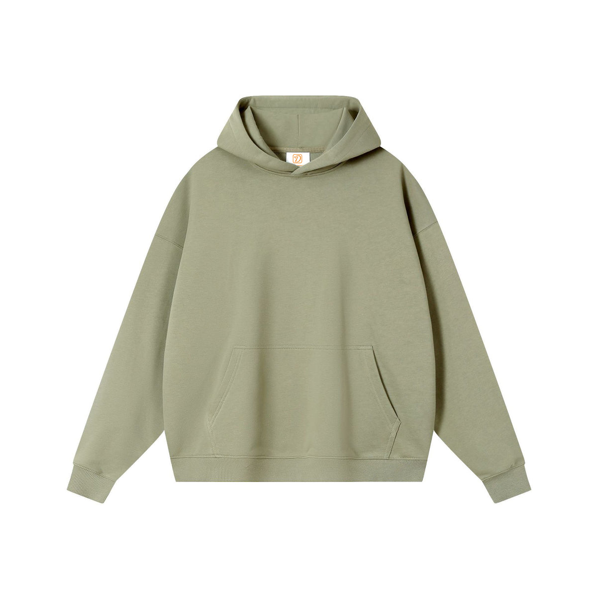 Men's Sweatshirts Hoodies Unlined Rope Knotted Heavyweight Hoodies Shoulder Sleeved Pullover High Quality Unisex Hoodie Winter