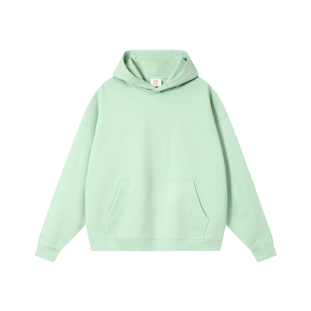 High Quality Hoodies Custom Wireless Streetwear High Quality Blank Pullover Drop Shoulder Puff Printing Oversized Hoodie for Men