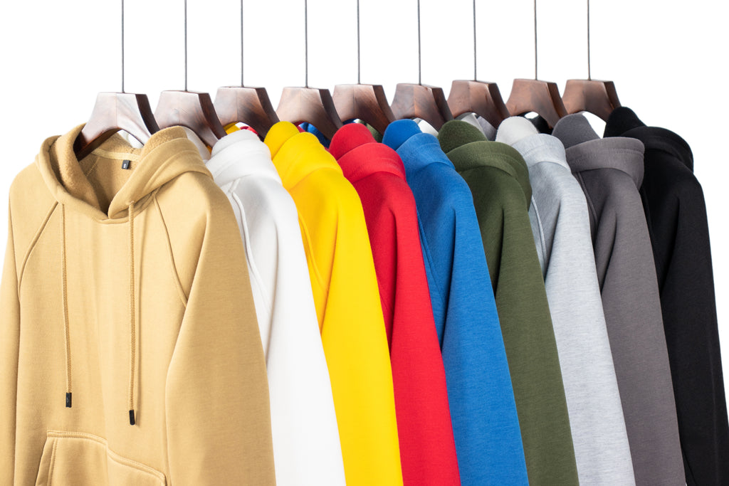 Oversized Fleece Loose Shoulder Sleeve 100% Polyester Screen Printed Custom logo High Quality Pure Color Hoodies Bulk Wholesale