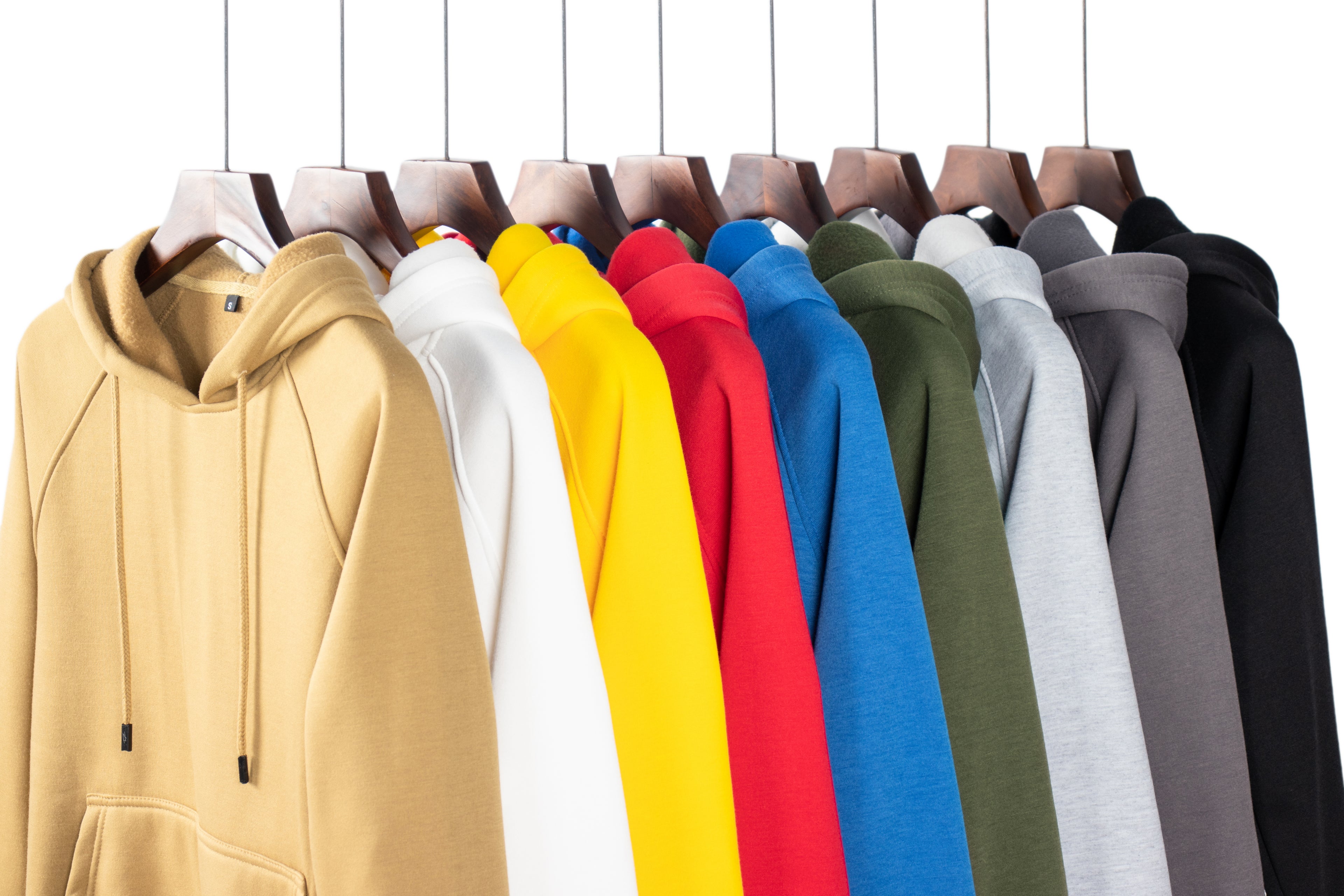 Oversized Fleece Loose Shoulder Sleeve 100% Polyester Screen Printed Custom logo High Quality Pure Color Hoodies Bulk Wholesale