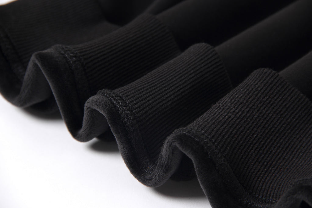 400G Heavyweight Custom Blank Round Neck Fleece Oversize Polyester and Cotton Puff Print Pure Color Men's Hoodies