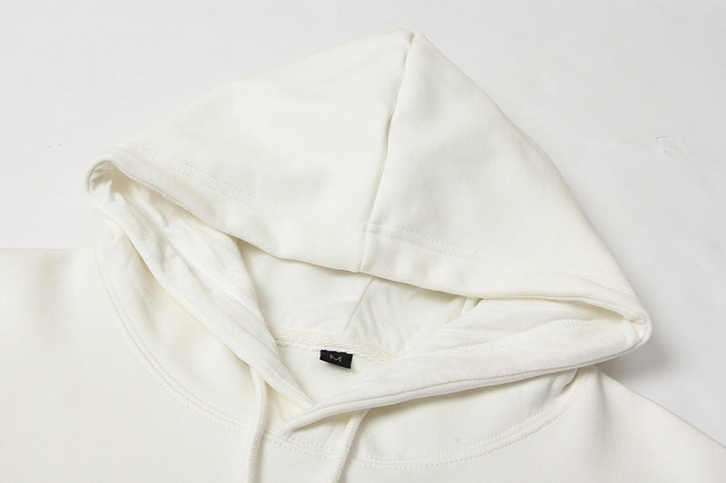 Wholesale 600G Heavyweight Fleece Unisex Sublimation Blank Pullover Thick Custom Puff Print Fashion Hoodies and Sweatshirts