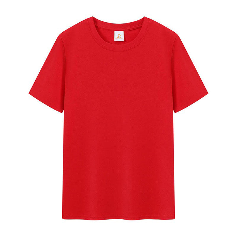 Summer Tshirt Unisex Cotton Polyester Short Sleeved Fitted Style Short Tshirts High Quality Printed Available Fashion Blanks