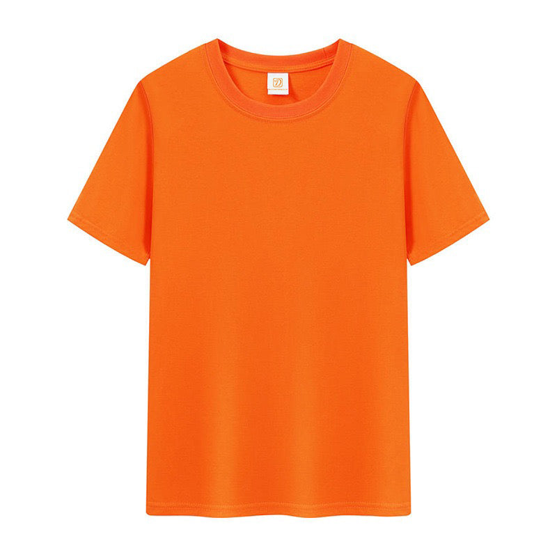 Summer Tshirt Unisex Cotton Polyester Short Sleeved Fitted Style Short Tshirts High Quality Printed Available Fashion Blanks