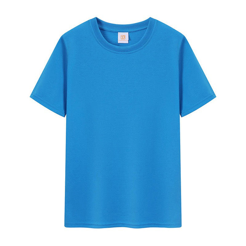 Summer Tshirt Unisex Cotton Polyester Short Sleeved Fitted Style Short Tshirts High Quality Printed Available Fashion Blanks