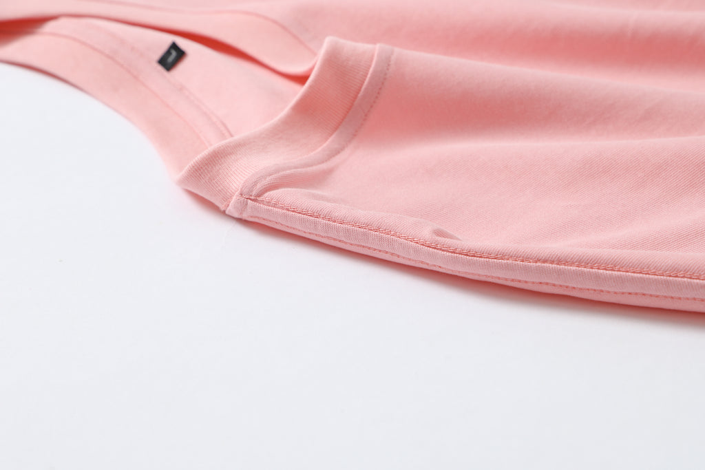 100% Cotton Custom Oversized Drop Shoulder Double Yarn Compact Siro Spinning Loose Short Sleeve Tshirt Customized Men's T-shirts