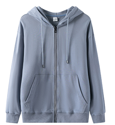 Wholesale 8 Color Simples Casual Zipper Sweatshirt Zipper Hoodie for Men and Women High Quality Pullover Hoodie American Style