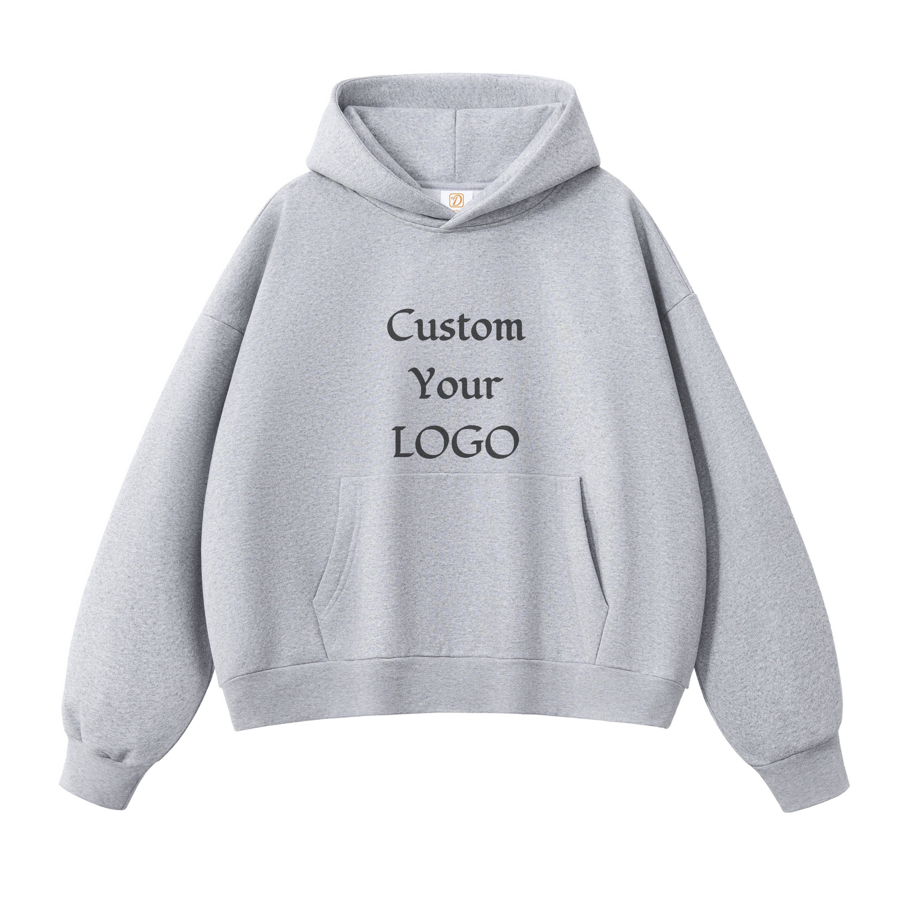 Heavyweight Custom Blank Pullover Fleece High Quality Drop Shoulder Streetwear Fashion Winter Thick Hoodies
