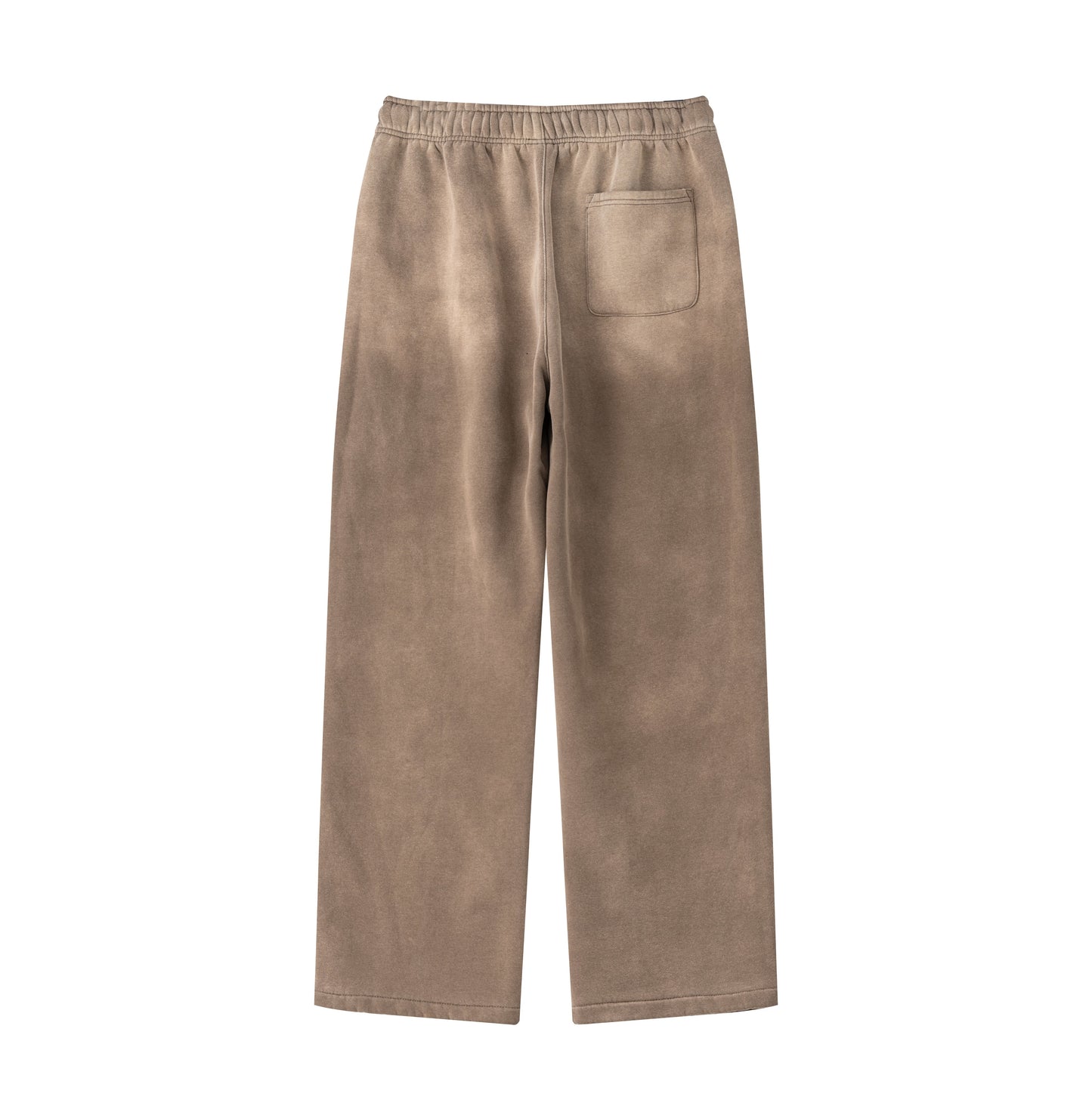 Oem Sweatpants Manufacturer Thick and Loose Wide Leg Straight Cut American Street Trendy Brand Washed Fabric Sweatpants