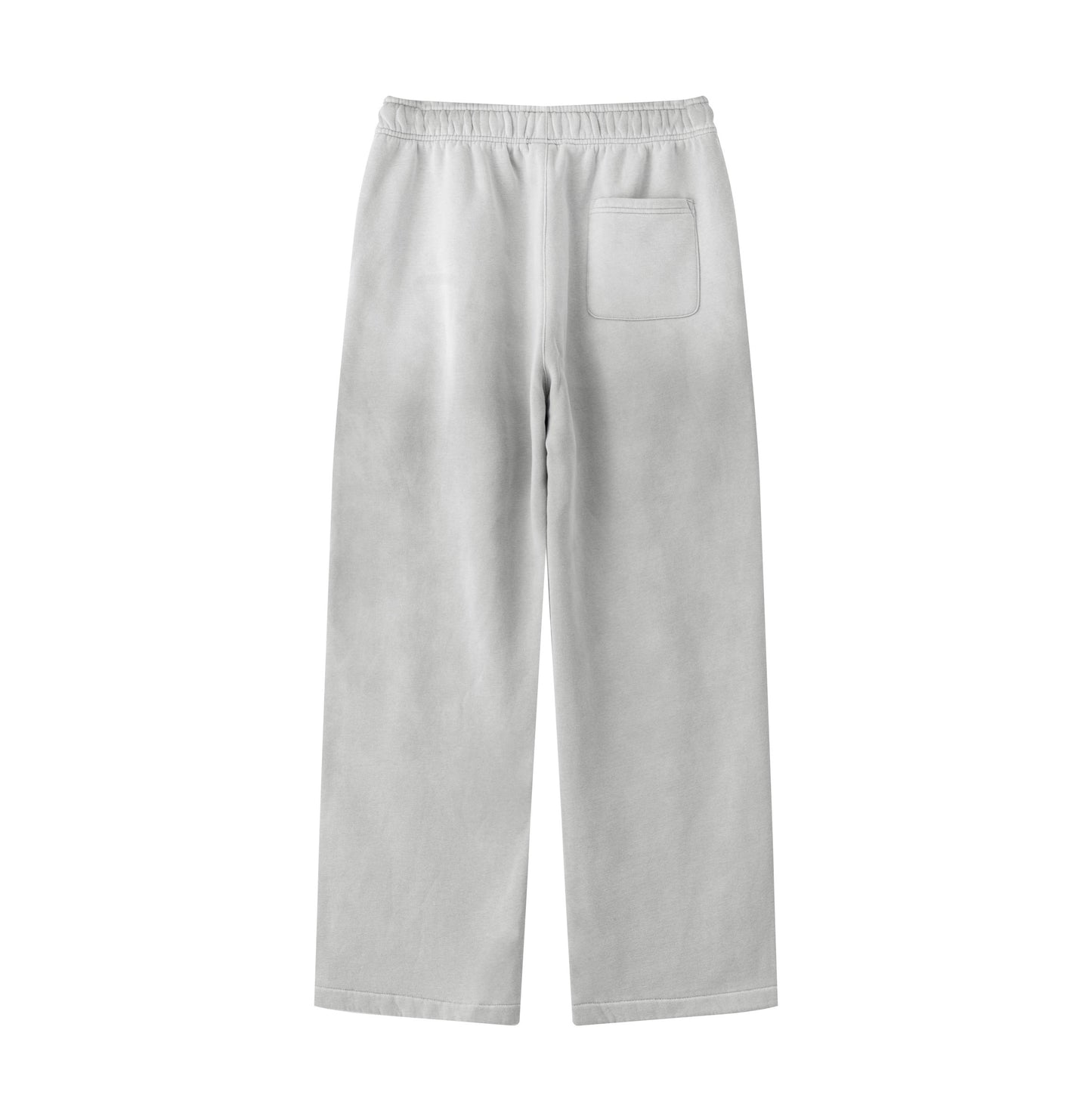 Oem Sweatpants Manufacturer Thick and Loose Wide Leg Straight Cut American Street Trendy Brand Washed Fabric Sweatpants