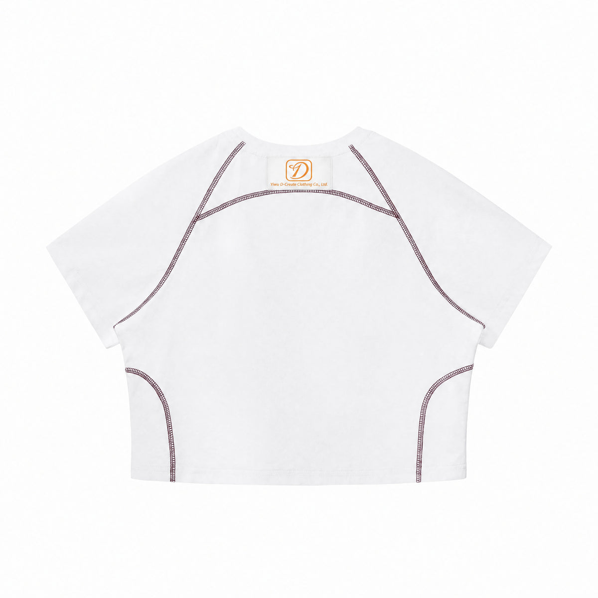 Tshirts Wholesale Sorona Kanhasu Women's Off the Shoulder Short-Sleeved Top Multiple Processes to Choose From Plain Design