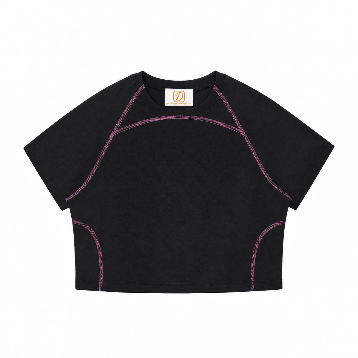 Tshirts Wholesale Sorona Kanhasu Women's Off the Shoulder Short-Sleeved Top Multiple Processes to Choose From Plain Design