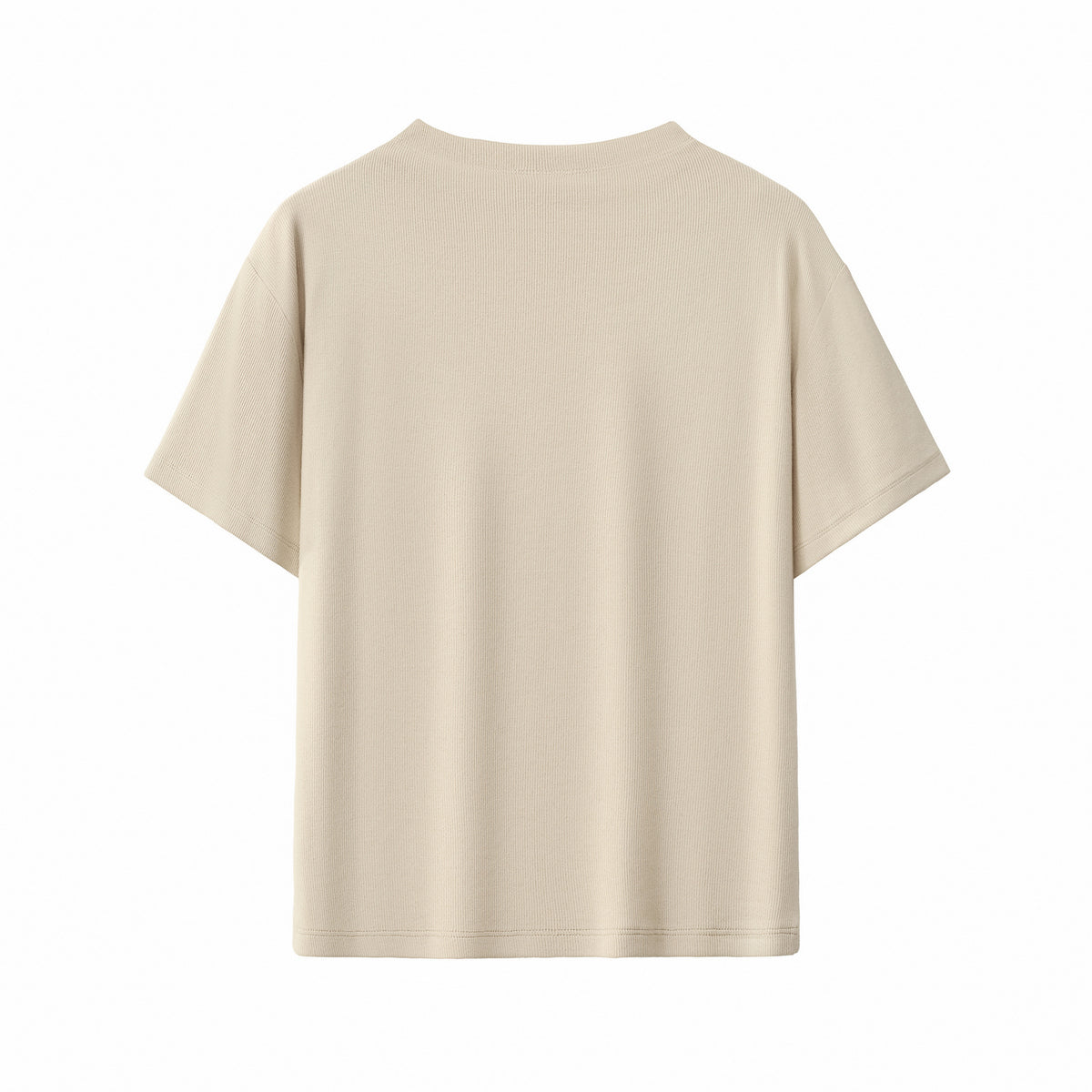 Oem Summer Version Small High Neck Elastic t Shirt for Women 260g Hot Girl Short Sleeved Base Layer t Shirt American Style