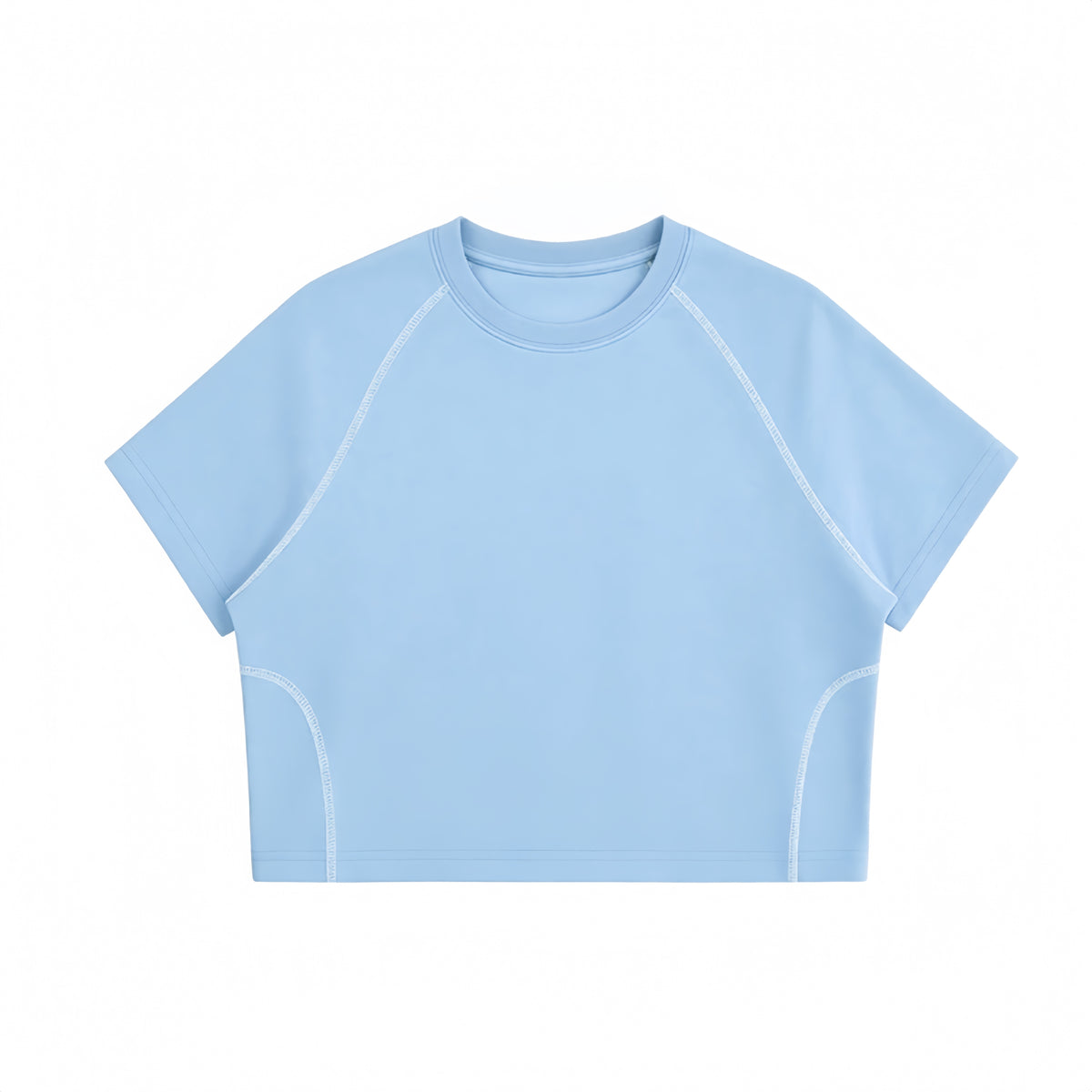 Tshirts Wholesale Sorona Kanhasu Women's Off the Shoulder Short-Sleeved Top Multiple Processes to Choose From Plain Design