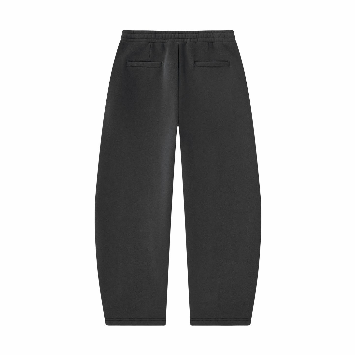 Fashion Men Sweatpants High Quality Curved Knife Style Wide Leg Trousers with Thick Padding and Loose Fit Personalized Design