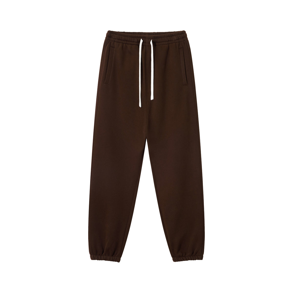 Customized Thick Fabric Padded Long Pants 350g Weight Casual Pants American Trendy Brand Elasticized Cuffs Fall and Winter Style
