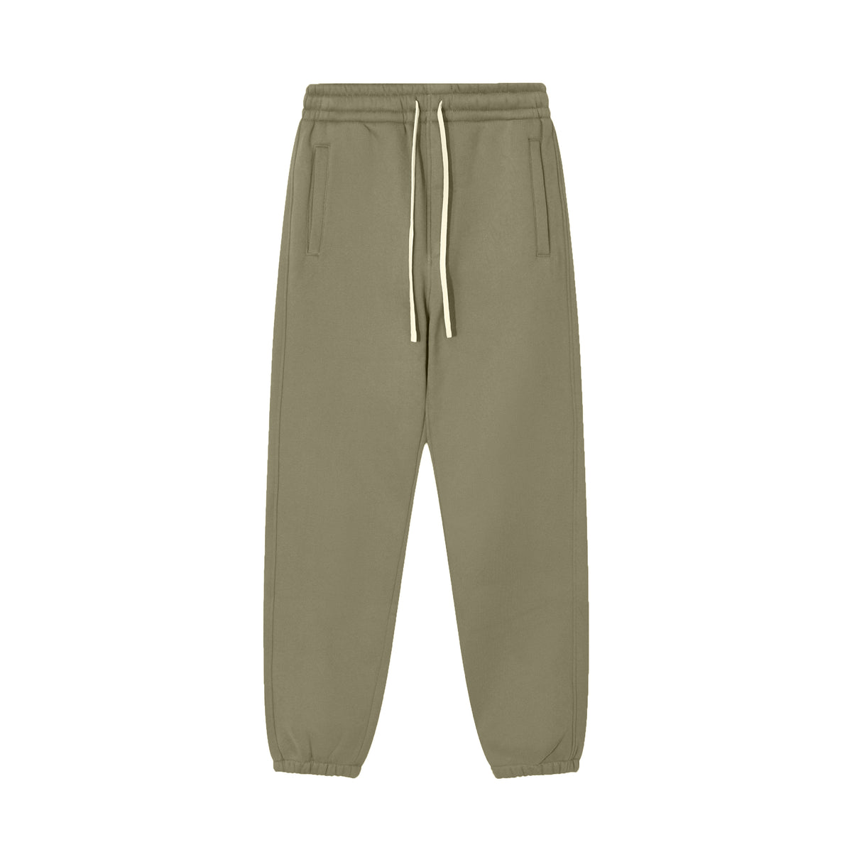 Customized Thick Fabric Padded Long Pants 350g Weight Casual Pants American Trendy Brand Elasticized Cuffs Fall and Winter Style