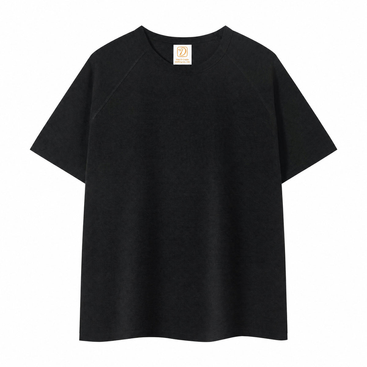 Summer Men's T Shirt American Style t Shirt with Shoulder Sleeves Decorative Stitching Textured Surface Pullover Style for Men