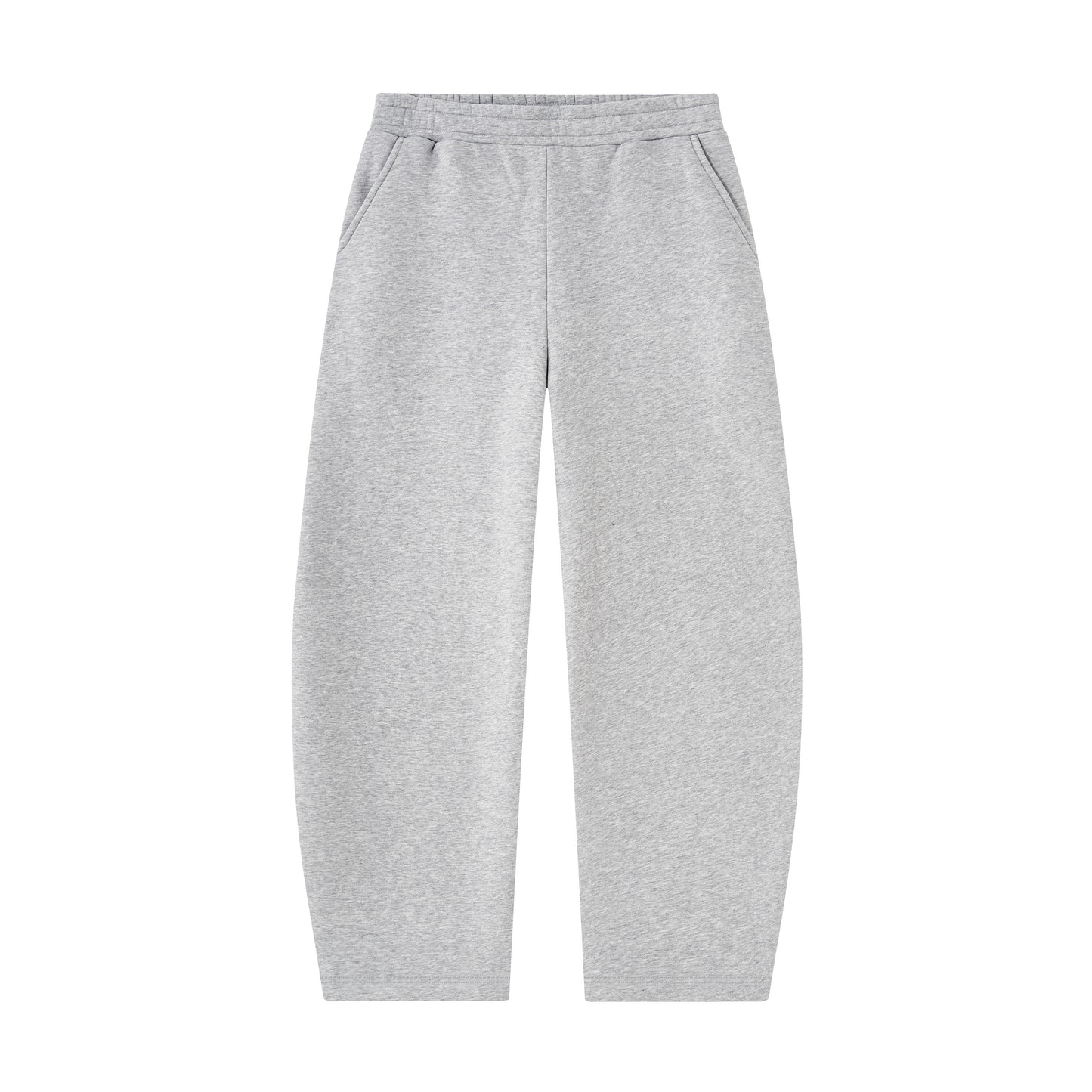 Fashion Men Sweatpants High Quality Curved Knife Style Wide Leg Trousers with Thick Padding and Loose Fit Personalized Design