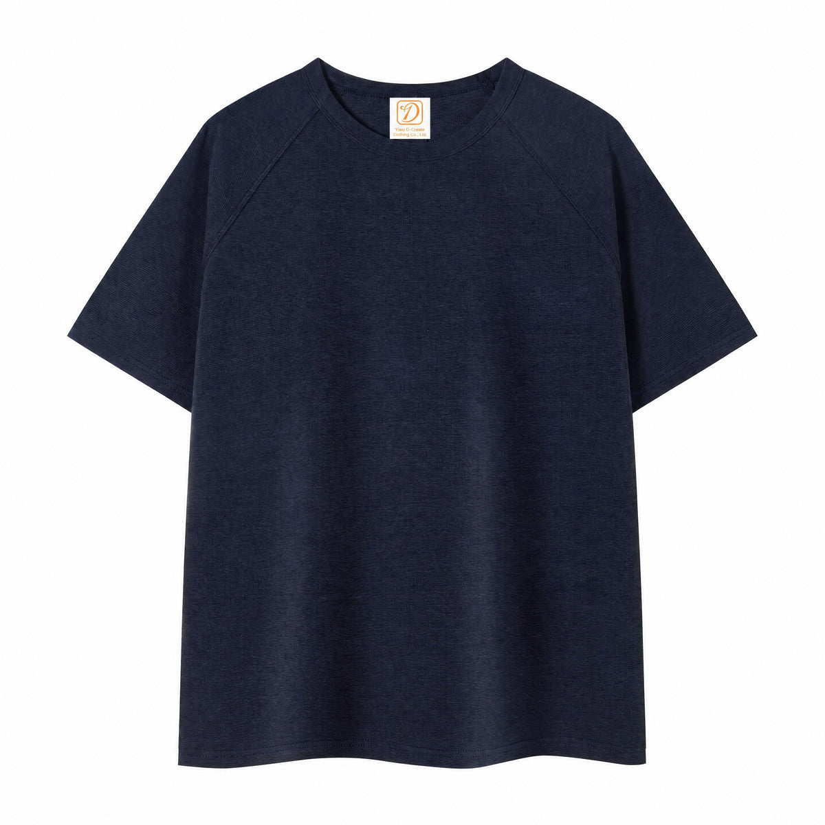 Summer Men's T Shirt American Style t Shirt with Shoulder Sleeves Decorative Stitching Textured Surface Pullover Style for Men