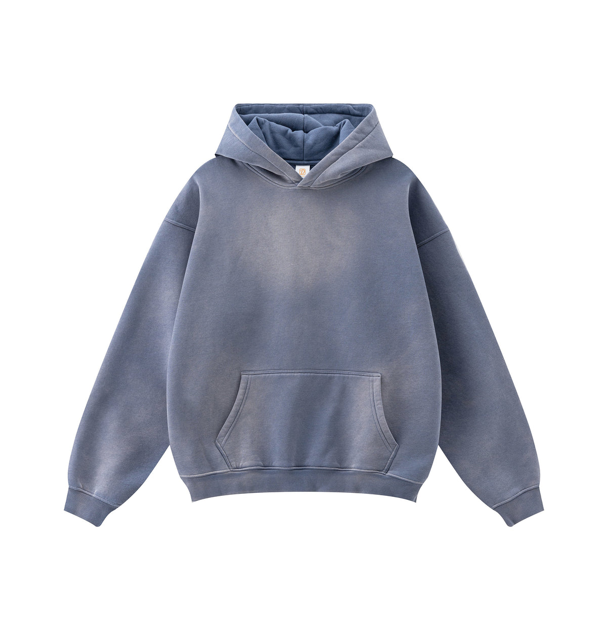 OEM Hoodie Manufacturers Gradient Color Printed Horse Chestnut Loose Hooded Fleece Pullover Vest Hoodie From a Trendy Brand