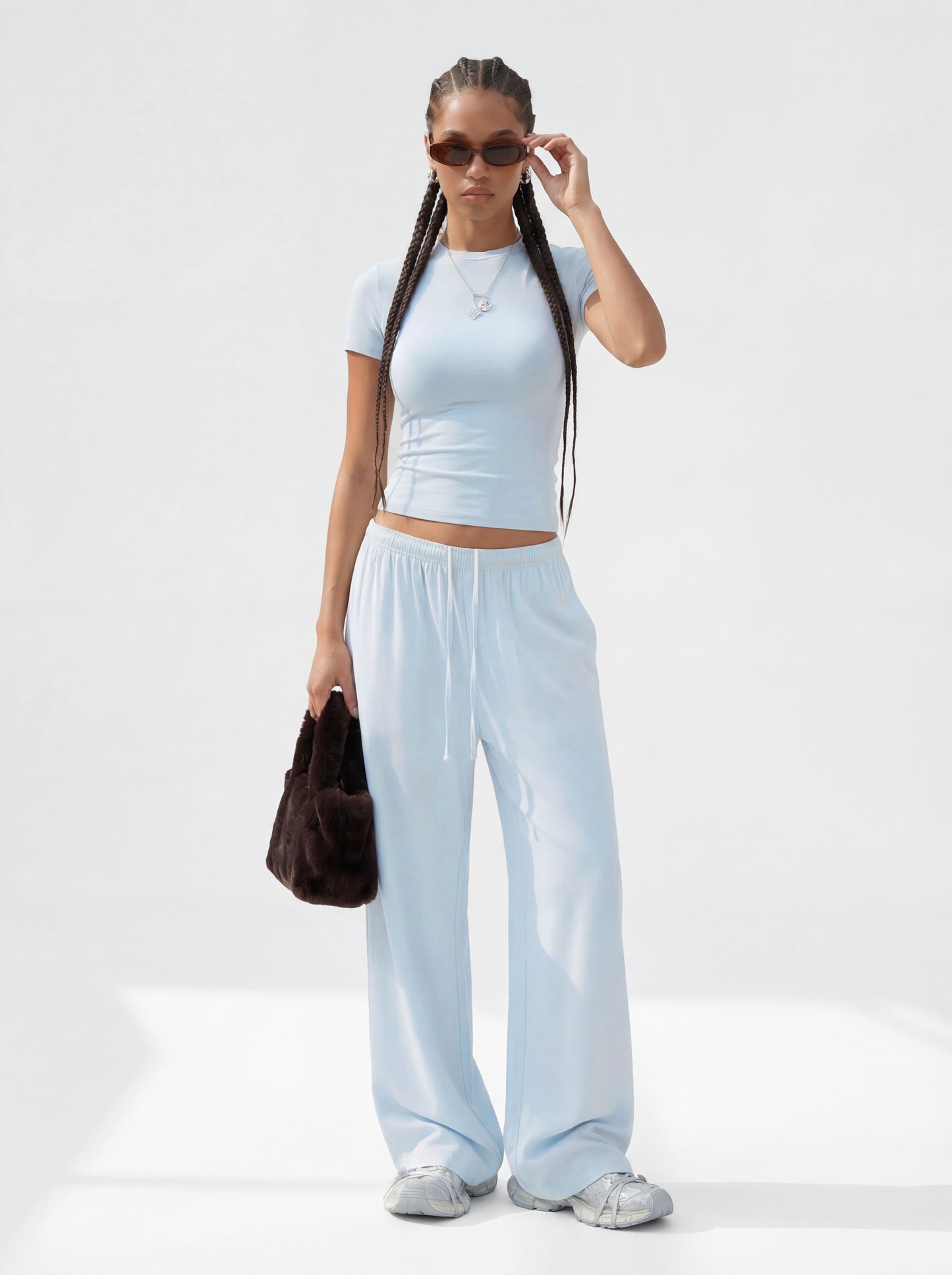 Sweatpants From a Trendy Brand High Quality Comfortable Stretchy Straight Leg Multiple Processes to Choose From American Style