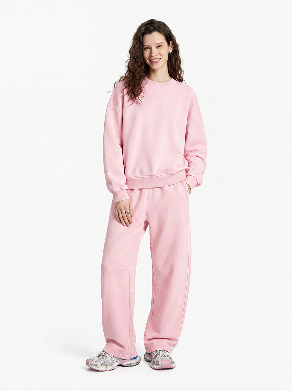 100% Cotton Blanc BOXY Hoodie High Quality Fabric with Curved Sleeves Blue Pattern Water Resistant Finish Round Neckline