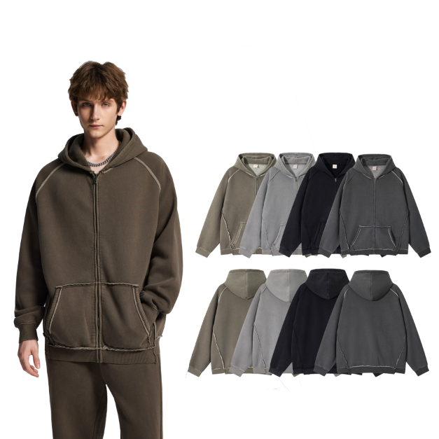 Heavyweight High Quality Winter Streetwear Cheap Thick Mens Hoodies