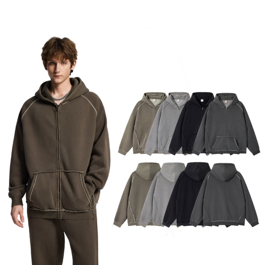 Heavyweight High Quality Winter Streetwear Cheap Thick Mens Hoodies